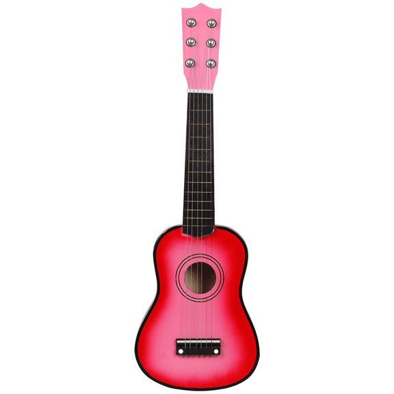 GJX Kids Guitar Quality Sound Musical Instruments Bright Appearance Kids Electric Guitar Pink