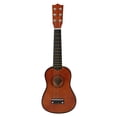 thumbnail image 1 of GJX Kids Guitar Colorful and Eye-Catching Design Musical Instruments Learn with Ease Kids Electric Guitar Coffee, 1 of 4