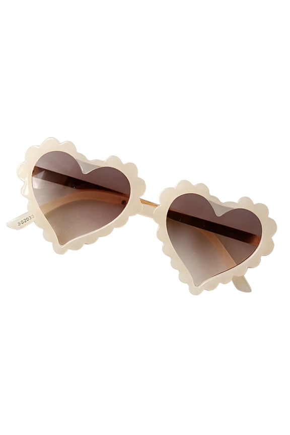 Kids Toddler Heart Shaped Sunglasses Cute Fashion Uv Protection Sun Glass