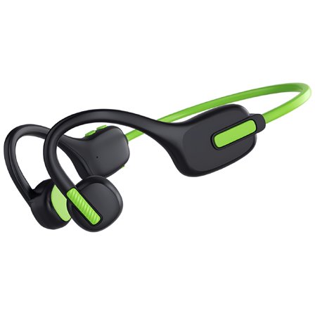 GJX Kids Wireless Bone Conduction Headphones, IP55 Waterproof, 6H Playtime, 8GB Memory, Volume Limit, Safe Study Headset for Children, Sport Learning Headphones