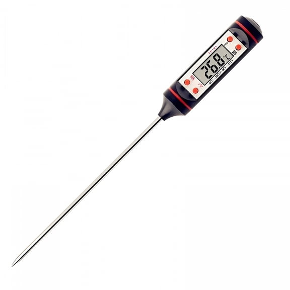 GJX Kitchen Electronic Digital Thermometer -Meat Thermometer Digital Cooking Food Probe for Meat Water Milk