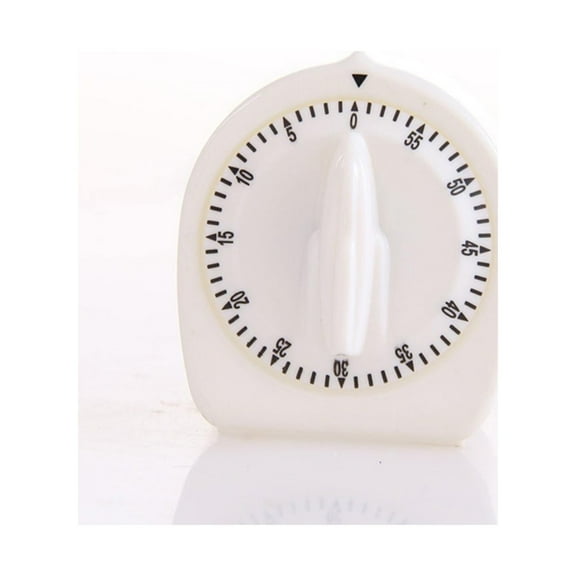 GJX Kitchen Timer 60 Minutes Mechanical Timer Clock with Loud Alarm Countdown Timer No Battery Needed for Oven Cooking Baking Exercise Fitness Teaching Classroom Study, Household Timer