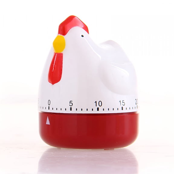 GJX Kitchen Timer Cute,Lovely Egg Time Meter,Mechanical Wind Up Timer for Cooking,Timing Reminder,Home Decor