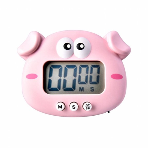 GJX Kitchen Timer with Large LCD Display, Loud Beep Egg Timer, 99 Min Countdown Clock for Cooking, Baking, Meal Prep, Classroom