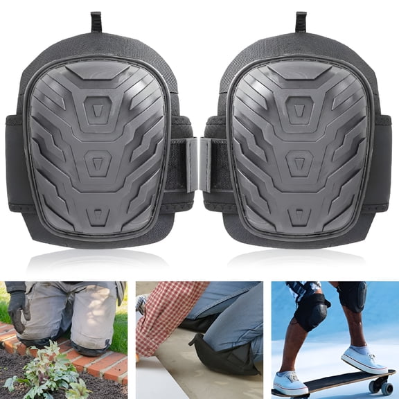 GJX Knee Pads for Work,Knee Pads for Men Construction Knee Pads with Ergonomic Gel Cushion and Foam Padding for Gardening,Carpentry,Welding,Roofing,Cleaning