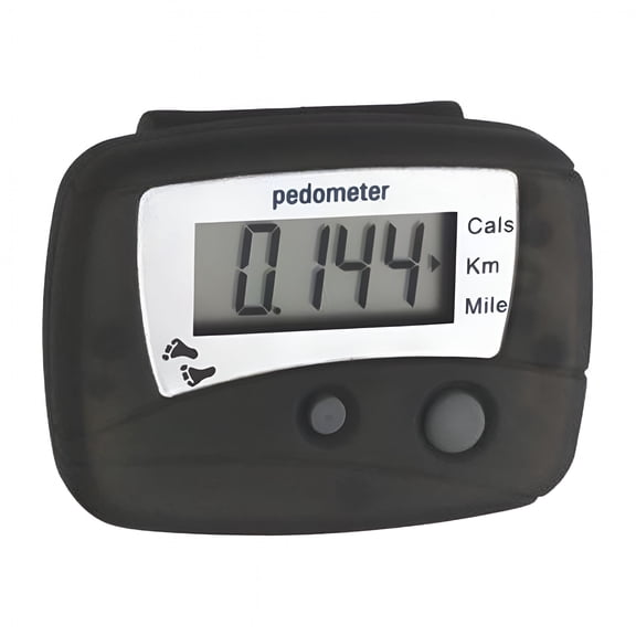 GJX LCD Digital Walking Pedometer Step Distance Calorie Fitness Counter