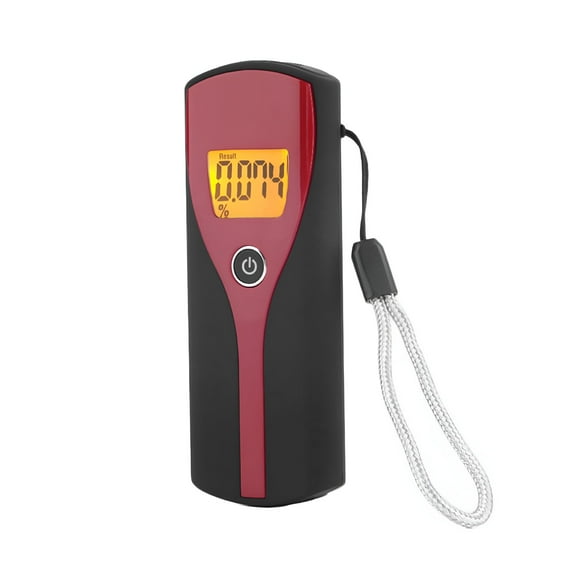 GJX LCD Display Digital Breath Tester Breathalyzer Non-contacting Blowing Analyzer Meter Portable Detector for Home Use