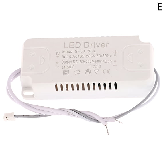 GJX LED Driver 300mA Board 8-24W 20-36W 30-50W 36-60W 50-70W 60-80W LED Power Light