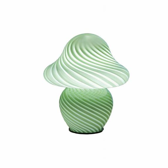 GJX Lamps for Night Stands Adjustable Brightness Aesthetic Lamp Stylish Mushroom Lamp Green S