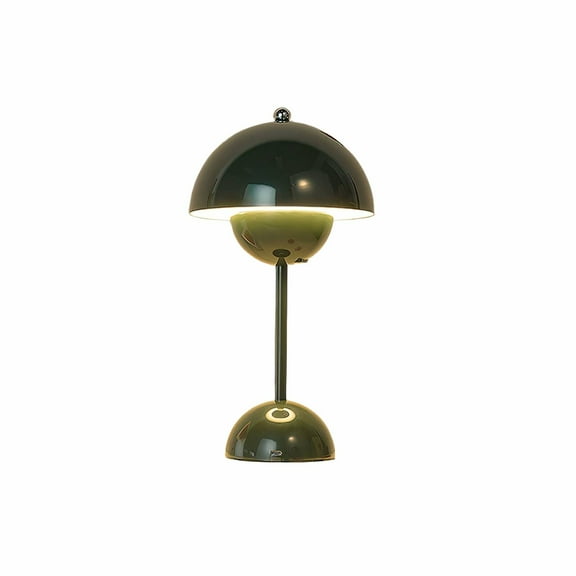 GJX Lamps for Night Stands Comfortable and Relaxing Bedroom Lamps Fortable and Relaxing Mushroom Lamp Green Charging