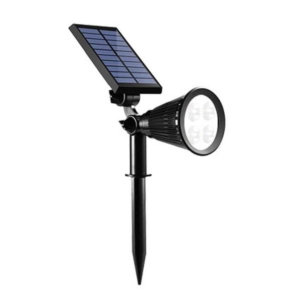 GJX Landscape Lighting Ultra-Bright Lighting Solar Spotlights Outdoor Waterproof Energy-Efficient Solar Power Supply Solar Driveway Lights Style