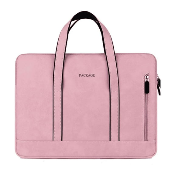 GJX Laptop Case Business Style Travel Backpack Environmentally Friendly Material Multifunctional Computer Cases,Pink
