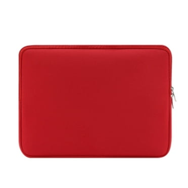 GJX Laptop Sleeve 13 Inch Waterproof Laptop Case Cover Bags Shockproof Protective Computer Bag for MacBook Samsung iPad Chromebook HP Acer Lenovo,Red