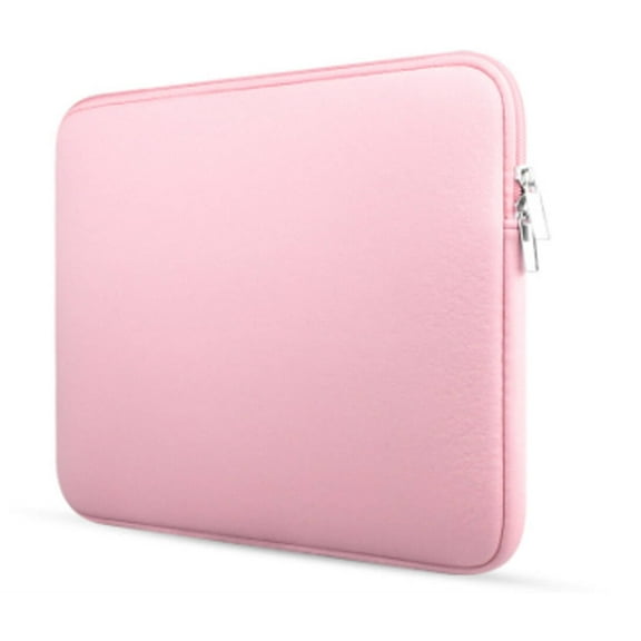 GJX Laptop Sleeve 14 Inch Waterproof Laptop Sleeve with Zipper Tablet Carrying Case for Macbook Apple Samsung Chromebook HP Acer Lenovo,Pink