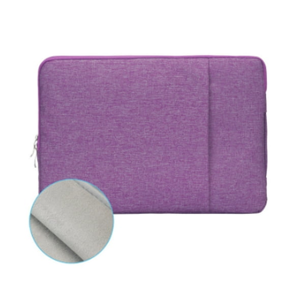 GJX Laptop Sleeve 15.6 Inch Waterproof Laptop Sleeve Portable Tablet Carrying Case for Macbook Apple Samsung Chromebook HP Acer and Lenovo,Purple