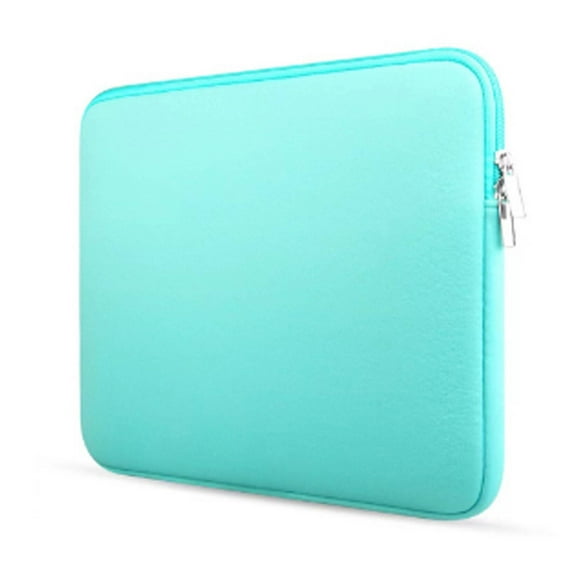 GJX Laptop Sleeve 15.6 Inch Waterproof Slim Laptop Case Cover Bags Portable Tablet Carrying Canvas Case for MacBook Samsung iPad Chromebook HP Acer Lenovo,Blue