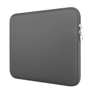GJX Laptop Sleeve 15.6 Inch Waterproof Slim Laptop Case Cover Bags Portable Tablet Carrying Canvas Case for MacBook Samsung iPad Chromebook HP Acer Lenovo,Gray
