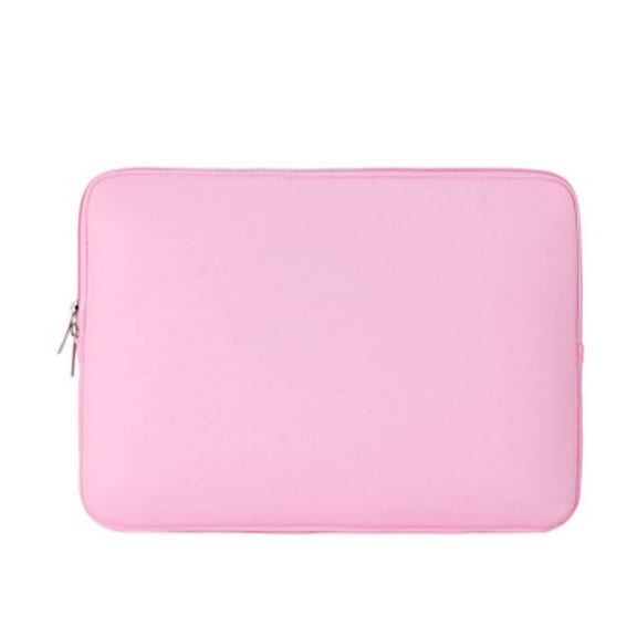 GJX Laptop Sleeve 16 Inch Waterproof Laptop Case Cover Bags Protective Slim Computer Bag for MacBook Samsung iPad Chromebook HP Acer Lenovo,Pink