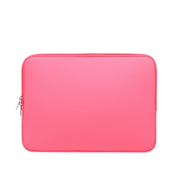 GJX Laptop Sleeve 16 Inch Waterproof Laptop Case Cover Bags Protective Slim Computer Bag for MacBook Samsung iPad Chromebook HP Acer Lenovo,Rose Red