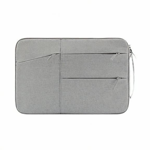 GJX Laptop Sleeve,Rugged Bottom Laptop Cover,Flat Inside Laptop Case,Gray2