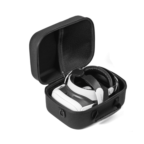 GJX VR Headset Case,VR Glasses Compatible Case,VR Accessories with Water-Resistant Design,Black