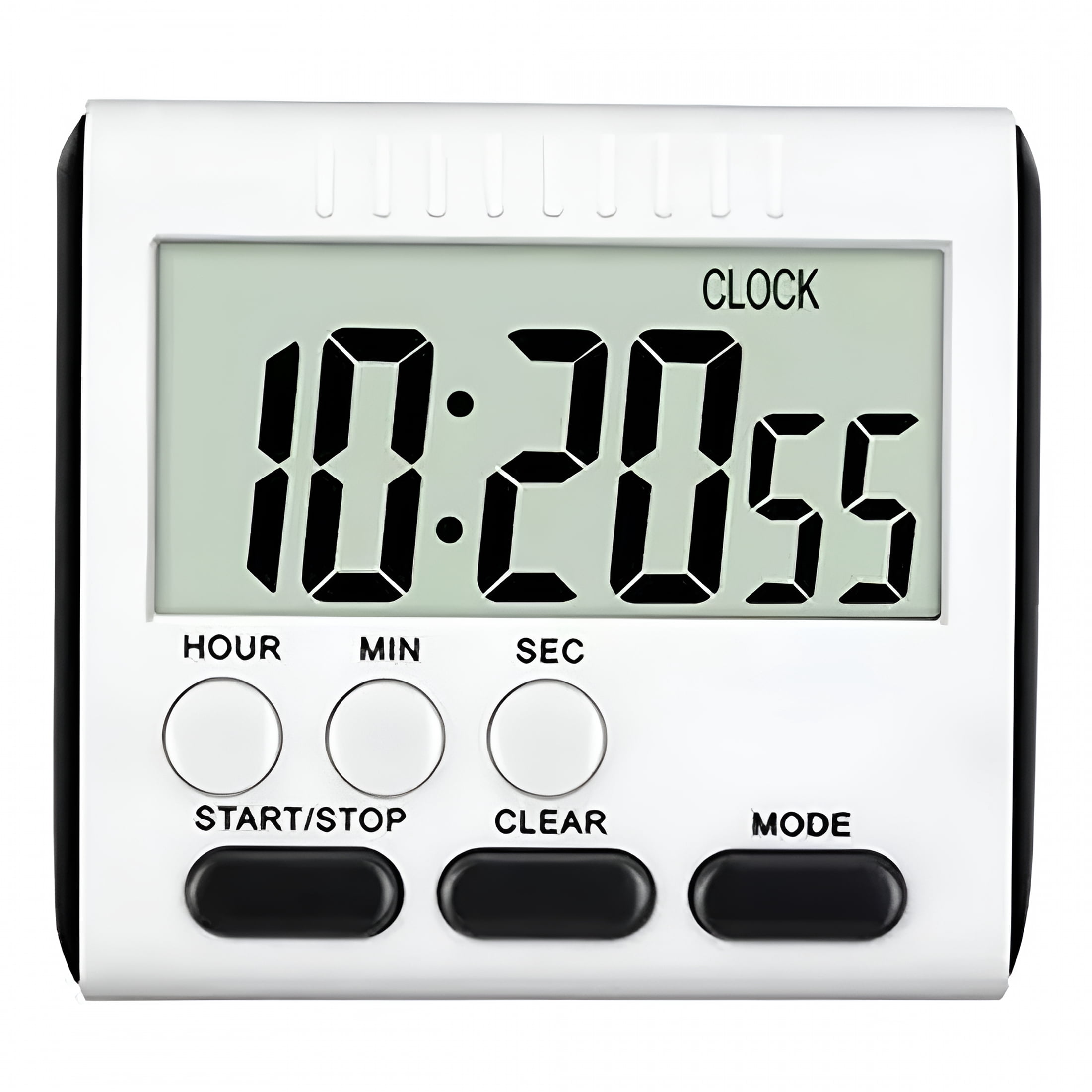 GJX Large LCD Digital Kitchen Timer - Count Up/Down Clock Loud Alarm ...