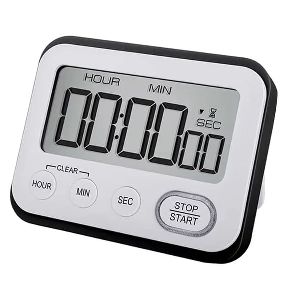 GJX Large Lcd Display Timer Count Up/Down Timer for Classroom Home Table Magnetic Timer Cooking Digital Timer Stopwatch Versatile Timers for Classroom