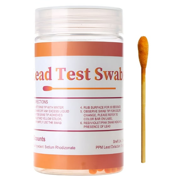 GJX Lead Test Kits Testing for Home Painted Surfaces Ceramics Tableware Metal Wood