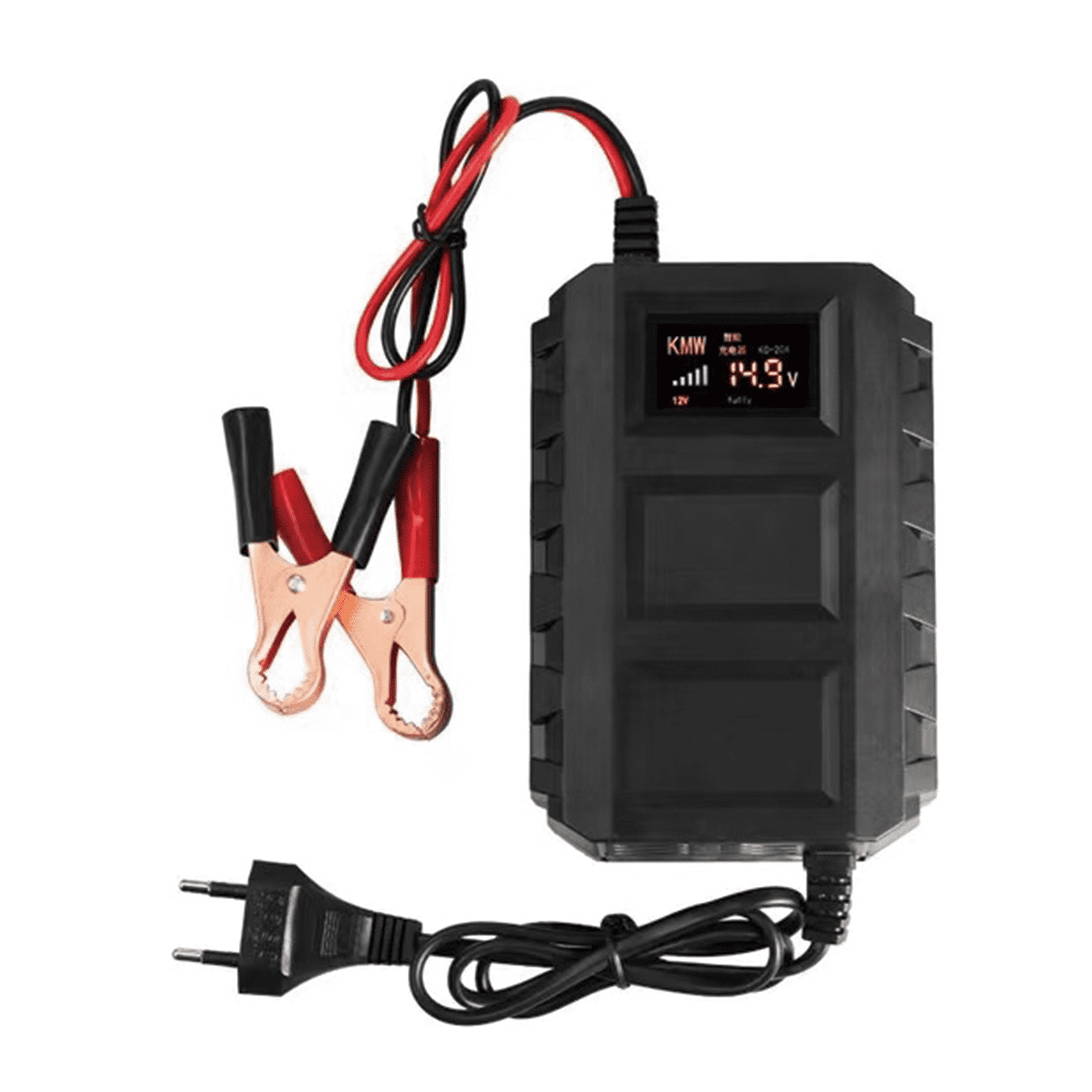 GJX LiFePO4 Battery Charger,Wide Compatibility Lithium Battery Charger,Overload ProtectionWide Compatibility with EU Certification