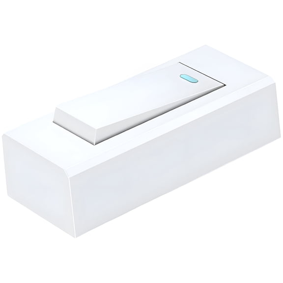 GJX Light Control for Bedroom Single Switch White Accessory 1Pack Clap on Clap Off Lights