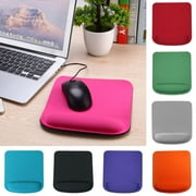 GJX Limei Mouse Pad with Wrist Support Ergonomic Mouse Pad with Wrist Rest Comfortable Mouse Pad for Gaming/Working Memory Foam Gel Computer Mouse Mat with Non-Slip PU Base Small Mouse Pad for Office