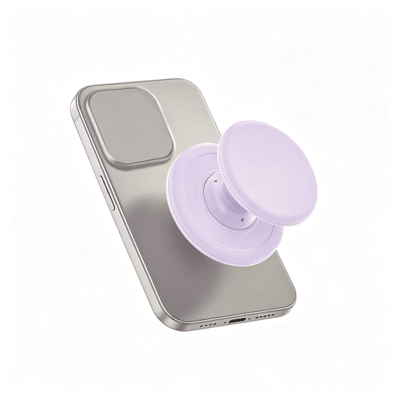 GJX for Magsafe Phone Grip,Magnetic Phone Grip Holder,Purple|Magnetic Collapsible Expandible Mobile Phone Grips Stand Holder for Iphone 17 16 15 14 13 12 Series