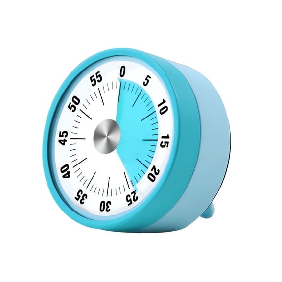 GJX Mechanical Kitchen Timer Magnetic Visual Timer High Volume Kitchen Timer with Loud Alarm Precise 60 Minutes Kitchen Timer Stainless Steel Cooking Timer for Cooking Reading Studying Exercise