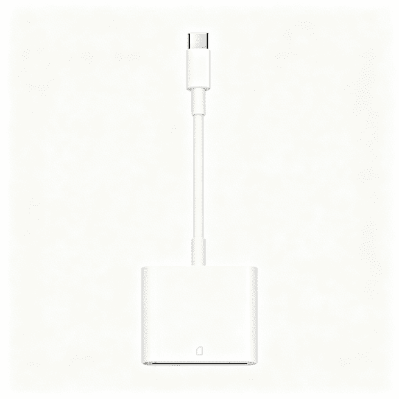 GJX Memory Card Reader,Type C Camera Adapter Trail Viewer for /Air/Pro Imac/Samsung Galaxy Android (Whtie)