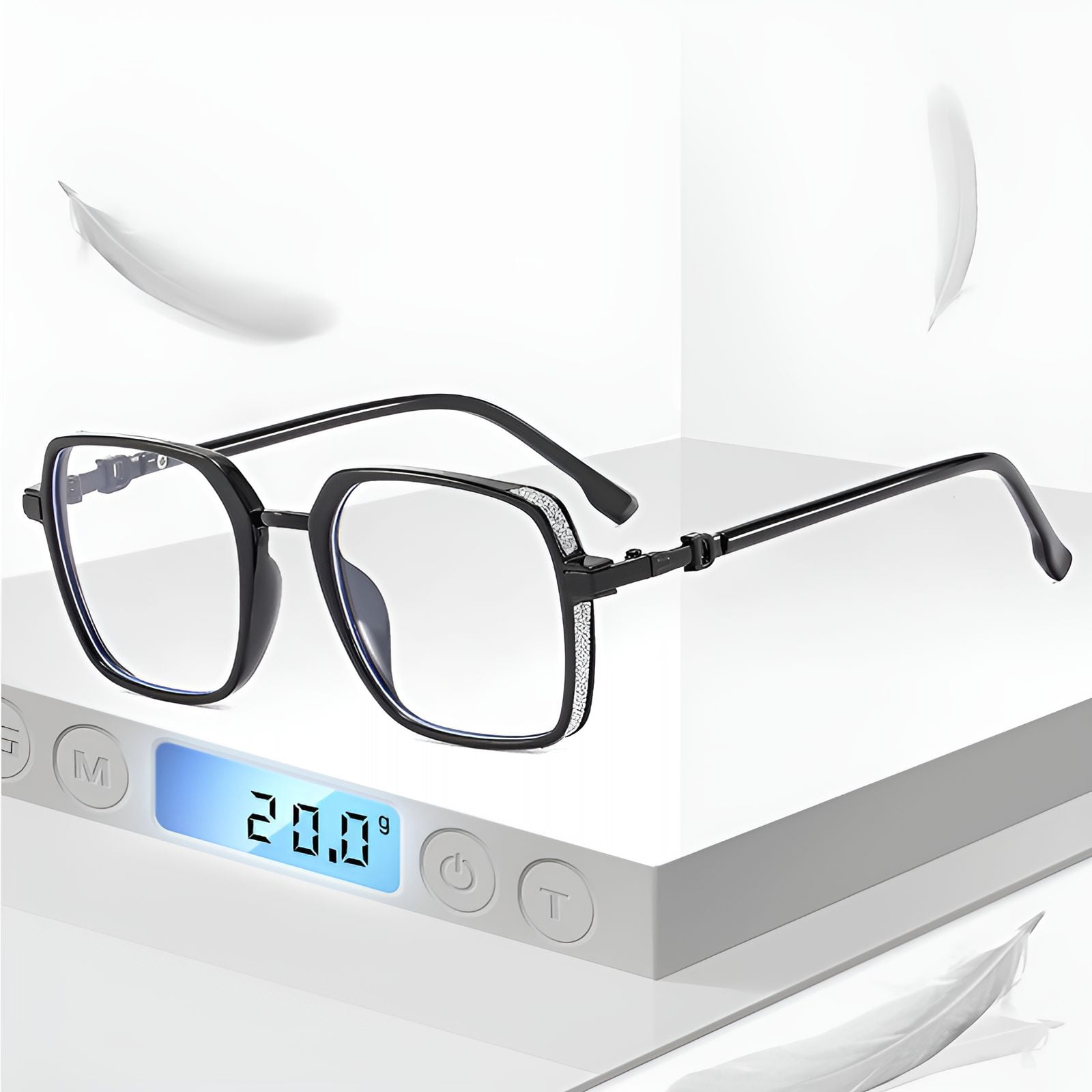 GJX Mens Blue Light Glasses,Fine Craftsmanship Details Mens Blue Light ...