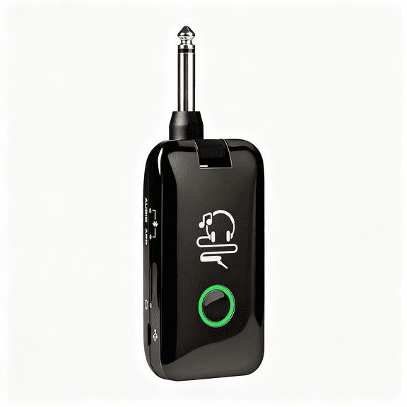 GJX Mighty Plug Mp-2 Guitar and Bass Modeling Headphone Amplug with Bluetooth, 13 Amp Models, 20 Irs, 19 Effects, 6.35Mm Phone Plug, Pocket Amplifier Built-In Rechargeable Lipo Battery