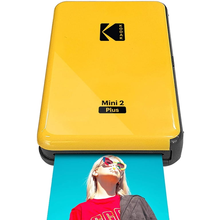 GJX Mini 2 Plus | 2.1x3.4 Portable Wireless HD Photo Printer with