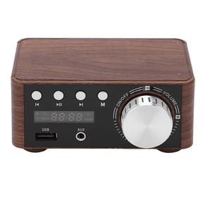 GJX Mini Bluetooth 5.0 Power Amplifier, 2 Channel 50Wx2 Stereo Hifi Digital Amp with USB Input, Portable Audio Receiver for Home, Car, and Speakers