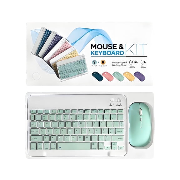 GJX Mini Bluetooth Keyboard with Metal Panel, Hot-Swappable