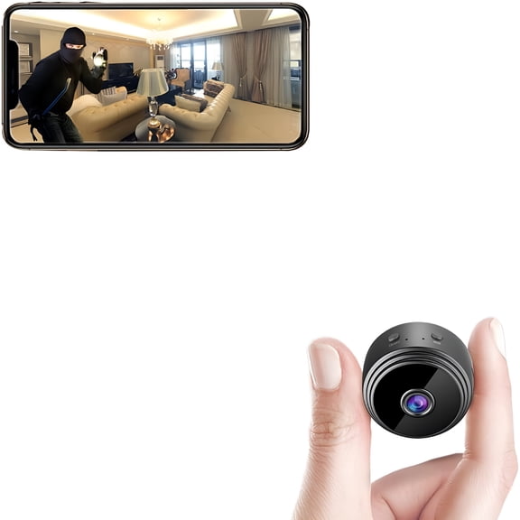GJX Mini Camera 1080P Hd Mini Camera Home Security Surveillance Wireless Camera
