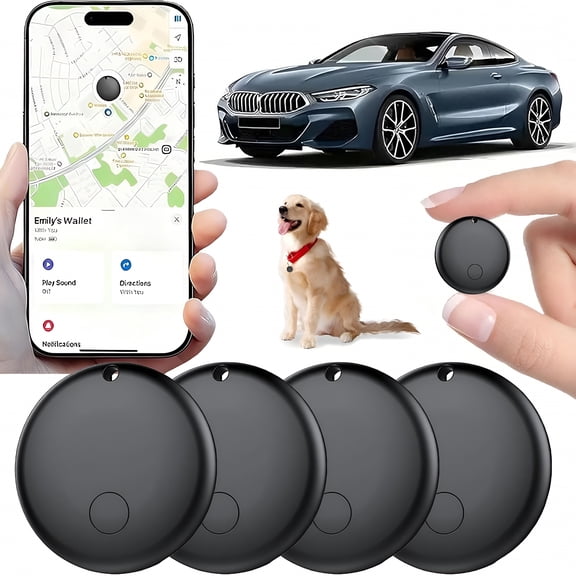 GJX Mini GPS Tracker for Vehicles, No Subscription Car Tracker with Audio, Hidden Find My Device for Kids, Pets & Luggage