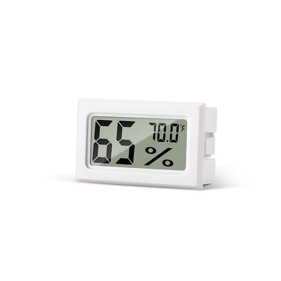 GJX Mini Hygrometer Indoor Humidity Meter,Digital Humidity Gauge Indoor Thermometer()For Home,Office,Reptile,Car,Greenhouse,Lab,Terrarium,Cellar,Humidors