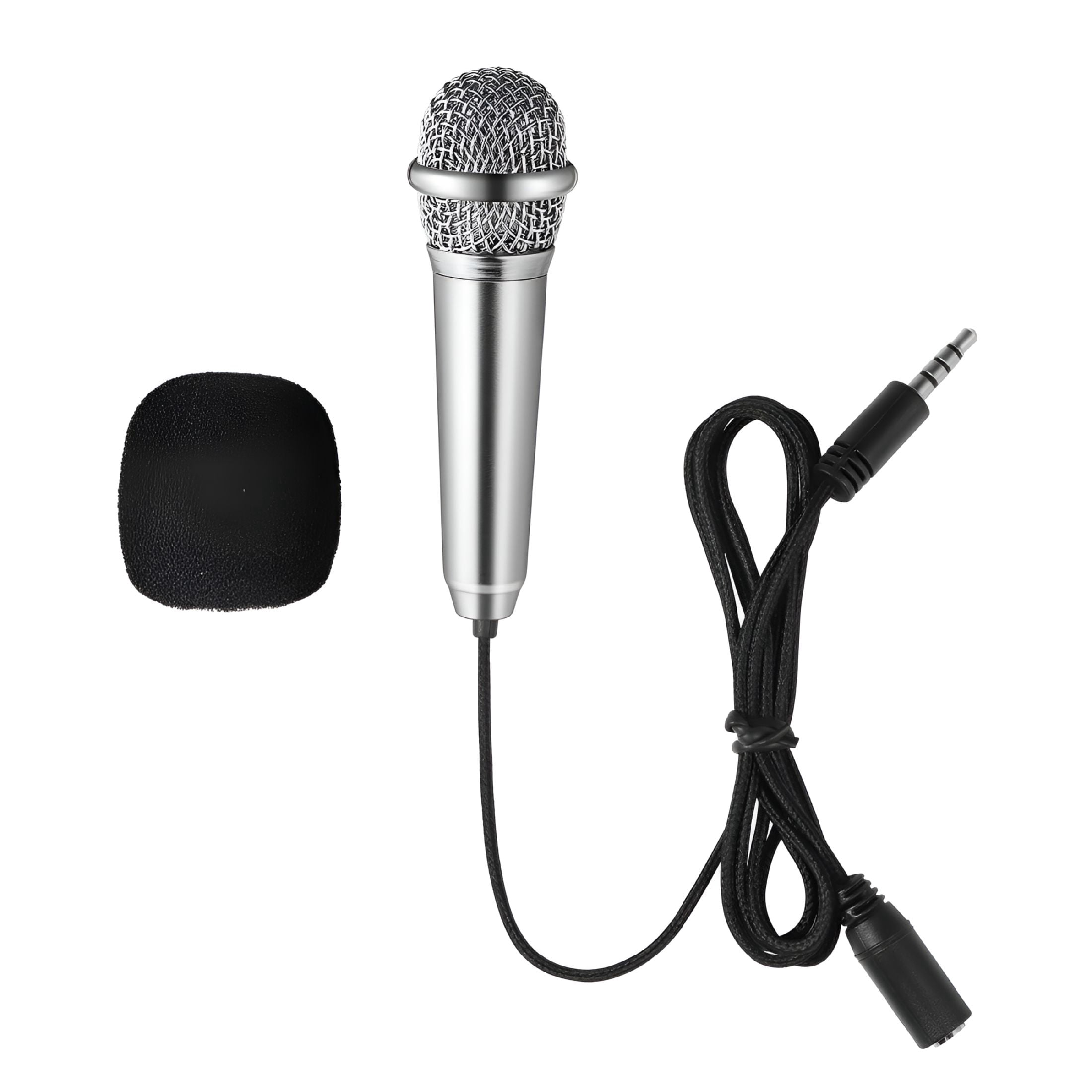 Mini Chating Device GJX Mini Karaoke Microphone Portable Vocal/Instrument Microphone for ...