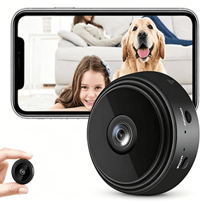GJX Mini Security Camera,Wireless Wifi Camera 1080P Full Hd,With 6 Ir Led Lights,Micro Cam Video Audio Recorder Camcorder Night Vision and Smart Motion Detection Camera