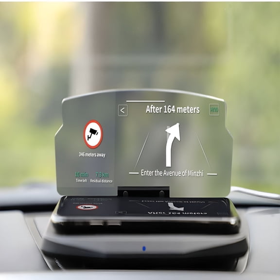 GJX Mobile Phone Stand Navigation Projector Head-Up Car Hud