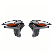 GJX Mobile Phone Triggers for Gaming,4 Finger Gun Controller for Phone,Phone Triggers for Gaming Pubg