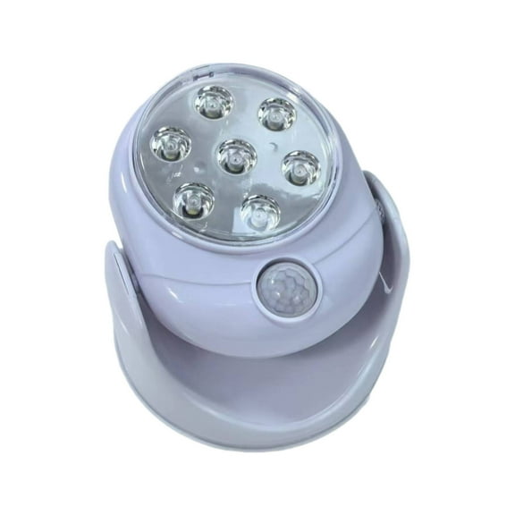 GJX Motion Sensor Efficient Light Coverage Ghost Hunting Equipment Space-Saving Design Motion Sensor,White