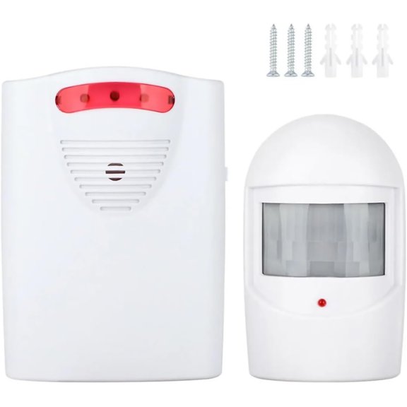 GJX Motion Sensor for Home Security Alarm System 10Ft-23Ft Wireless Infrared Pir Motion Detector Security Accessory Tool