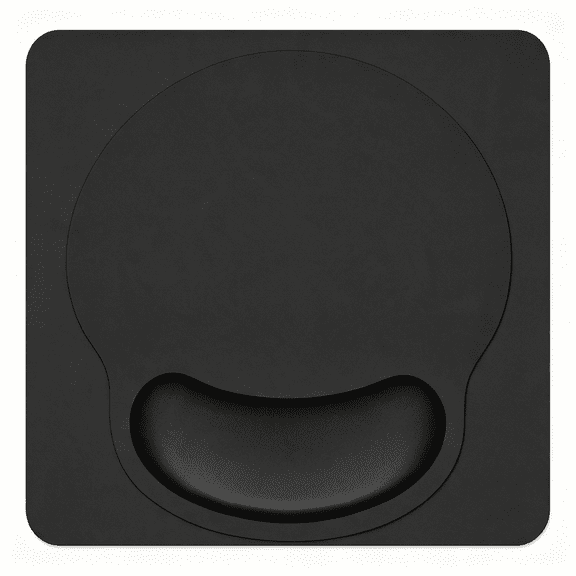 GJX Mouse Pad with Wrist Rest, 2-In-1 Mousepad with Wrist Support | Gel Memory Foam, for Desk Office Gaming