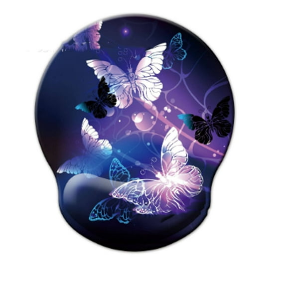 GJX Mouse Pad with Wrist Support,Ergonomic Design to Support Natural Wrist Position Keyboard and Mouse Combo,Minimalist Look Desk Mat